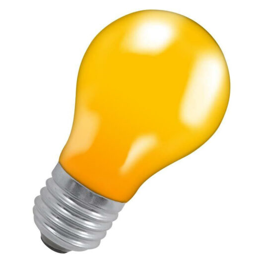 Crompton Lamps 25W GLS E27 Dimmable Colourglazed IP65 Amber