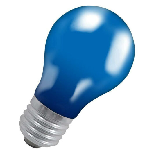 Crompton Lamps 25W GLS E27 Dimmable Colourglazed IP65 Blue