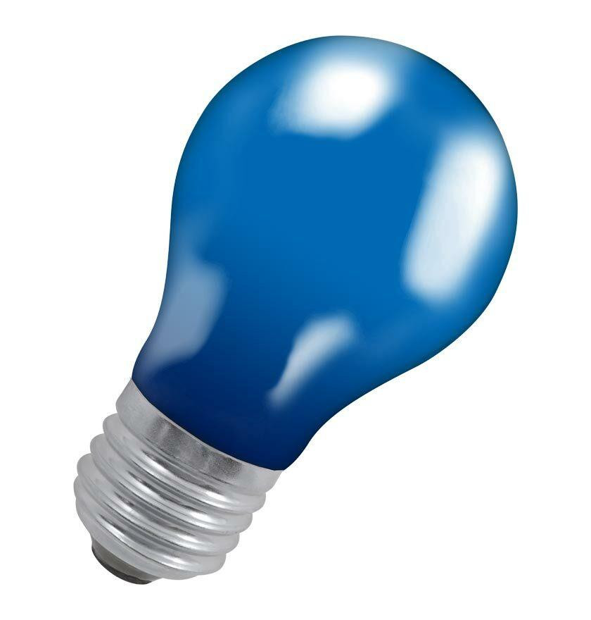 Crompton Lamps 25W GLS E27 Dimmable Colourglazed IP65 Blue