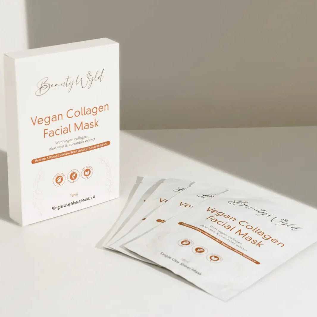 Vegan Collagen Face Mask (Box of 4)