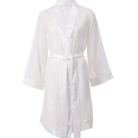 Bluebella Chiffon Kimono Ivory - 2XL