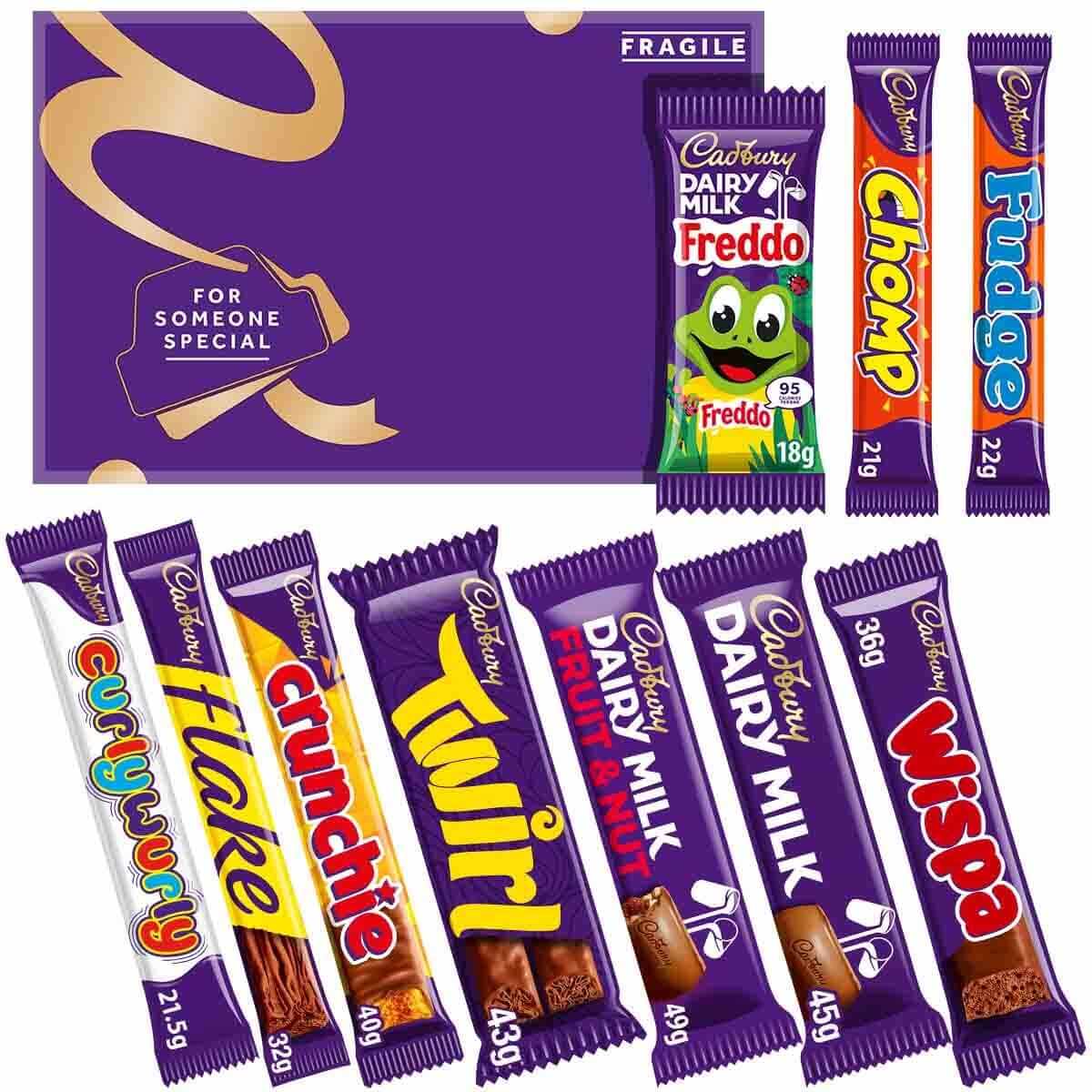 Cadbury Chocolate Selection Box Bar Post Box