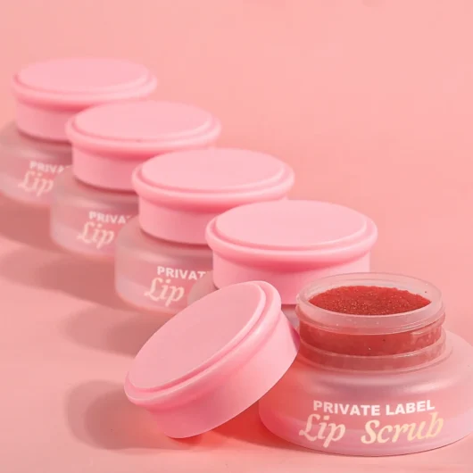 Custom Private Label Lip Scrub Smooth Moisturizer Peeling Dead Skin Hydrating Pink Lip Scrub