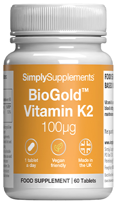 Biogold Vitamin K2 100mcg (60 Tablets)