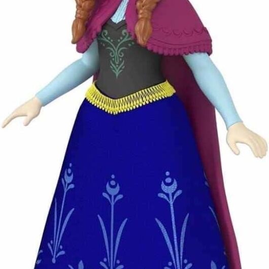 Disney Frozen Anna Small Doll Blue Skirt
