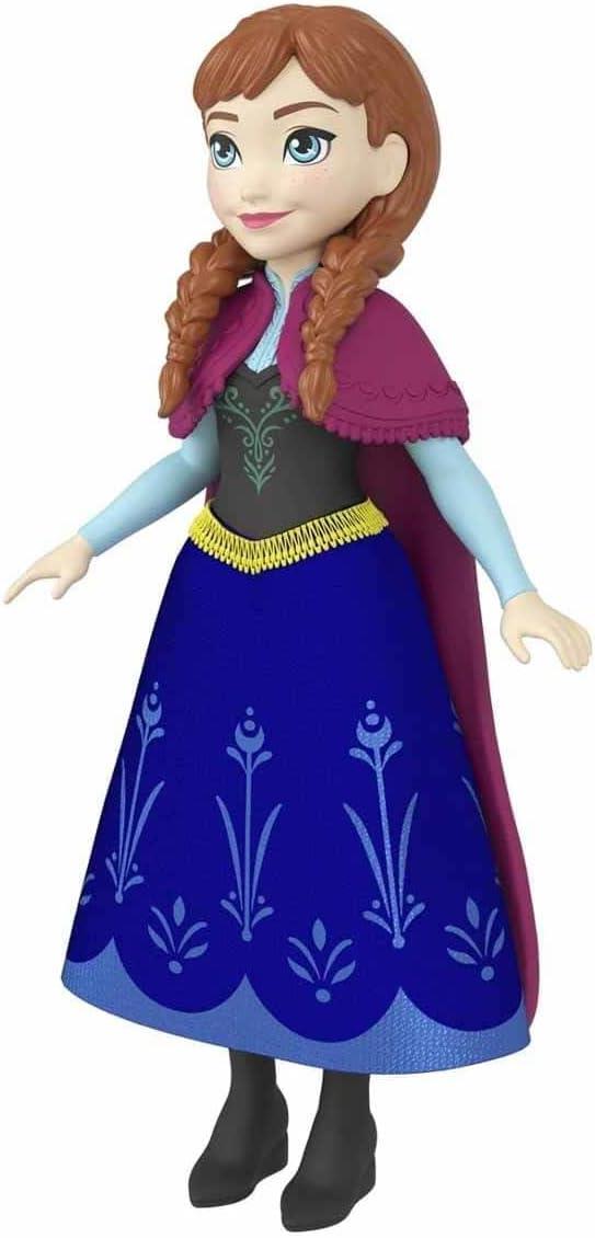 Disney Frozen Anna Small Doll Blue Skirt