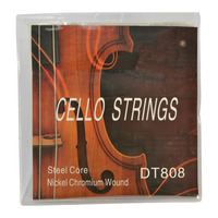 1/4 Cello String Set Nickel Chromium Wound with Steel Core by Sotendo