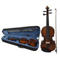 1/4 Size Violin Kit with Bow, Case & Rosin by Sotendo