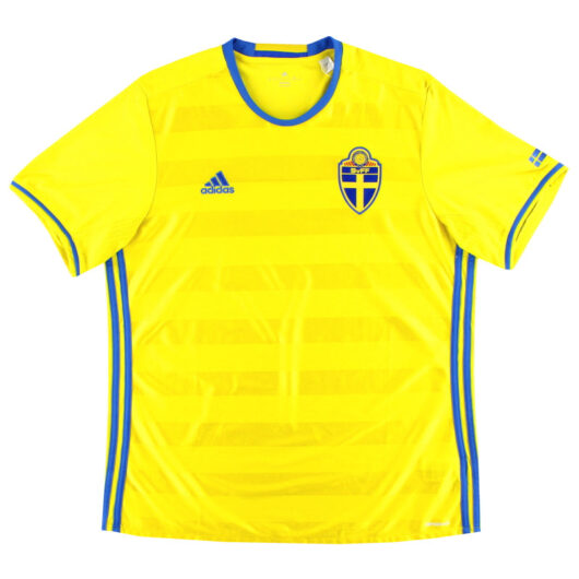 2016-17 Sweden adidas Home Shirt S - Sweden / Very Good / Small