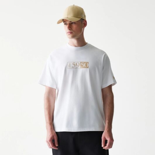 59FIFTY Fitted Cap Description Graphic White T-Shirt New Era Cap adult unisex