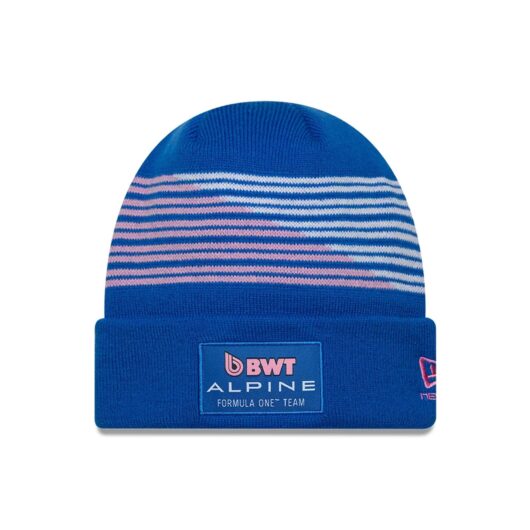 Alpine Racing Blue Cuff Knit Beanie Hat New Era Cap adult unisex