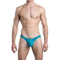 Andrew Christian Almost Naked Deep V-Cut Brief - Teal