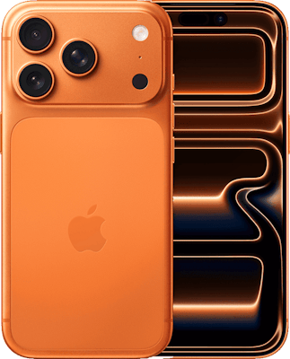 Apple iPhone 17 Pro Dual SIM (256GB Cosmic Orange) at Â£119 on Pay Monthly Unlimited (24 Month contract) with Unlimited mins & texts; Unlimited 5G data. Â£44.99 a month.
