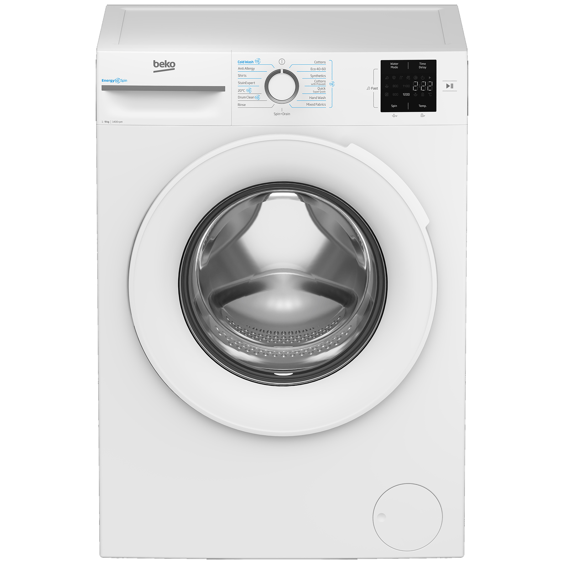 Beko BM3WT3941W 9kg 1400 Spin Washing Machine in White A Rated ProSmar