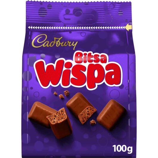 Bitsa Wispa Chocolate Bag 100g