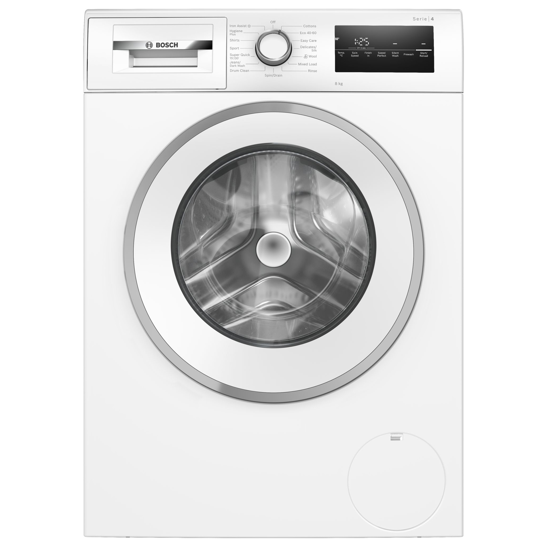 Bosch WAN28254GB Series 4 8kg 1400 Spin Washing Machine in White A Rat