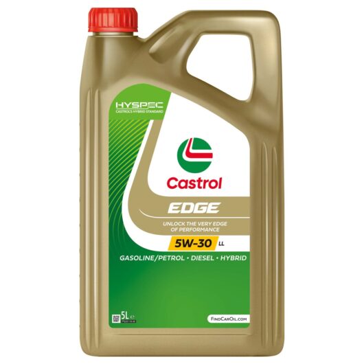 CASTROL Engine oil Castrol EDGE 5W-30 LL Capacity: 5l, Synthetic Oil 15F7E7