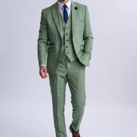 Caridi Sage Three Piece Suit
