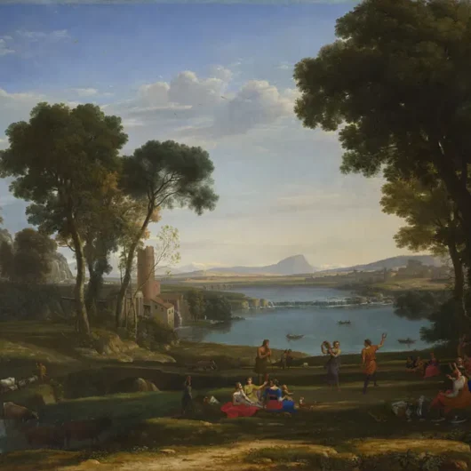 Claude, Landscape with the Marriage of Isaac and Rebekah ('The Mill') Print