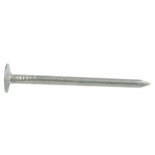 Clout Nails with Extra Large Head, Galvanised 13mm (500g Pack)