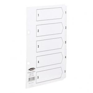 Concord Classic Index 1-5 Mylar-reinforced Punched 2 Holes 150gsm A5