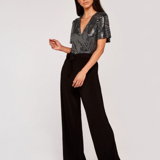 Diamond Sequin Jumpsuit