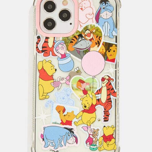 Disney Winnie the Pooh Sticker i Phone Case, i Phone 13 Case
