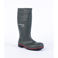 Dunlop Mens Acifort Heavy Duty Green/Red Wellington Boots