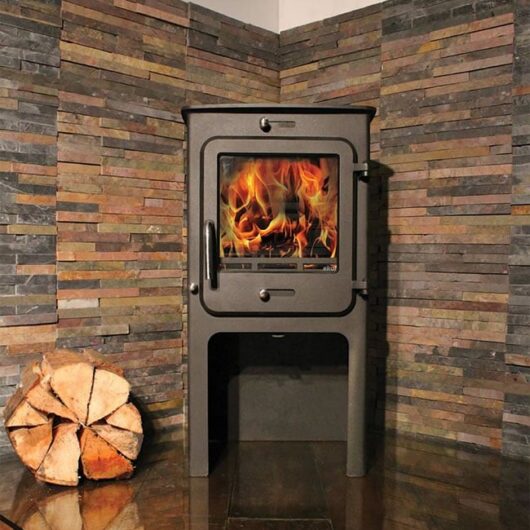 Ekol Clarity High 8kW Wood Burning / Multifuel Ecodesign Stove