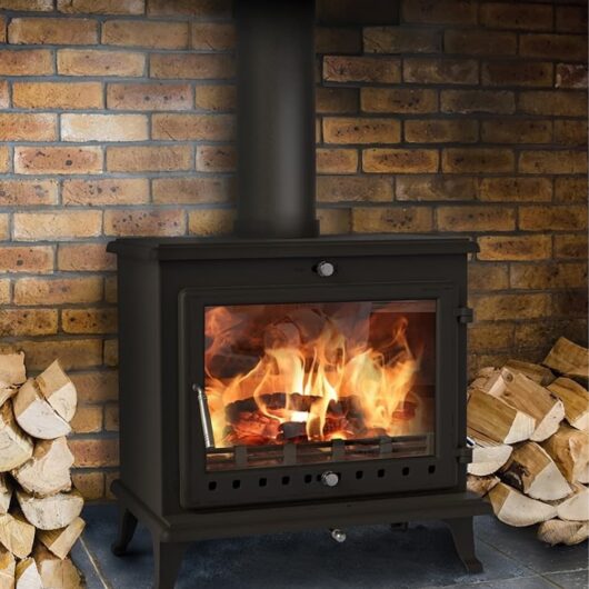 Ekol Crystal 12kW Wood Burning / Multifuel Ecodesign Stove