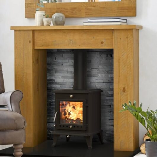 Ekol Crystal 5kW Wood Burning / Multifuel Ecodesign Stove