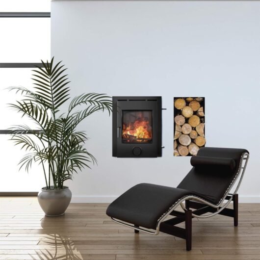 Ekol Inset Plus 5kW DEFRA Approved Wood Burning / Multifuel Ecodesign Inset Stove