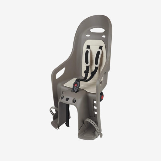 Gruvi Baby Bike Seat Luggage Rack Mount - Grey