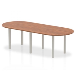 Impulse 2400 Boardroom Table Walnut - I000144