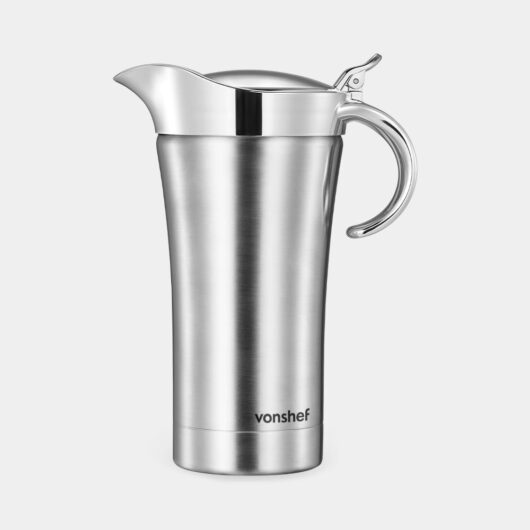 Insulated Gravy Jug With Lid - 1L