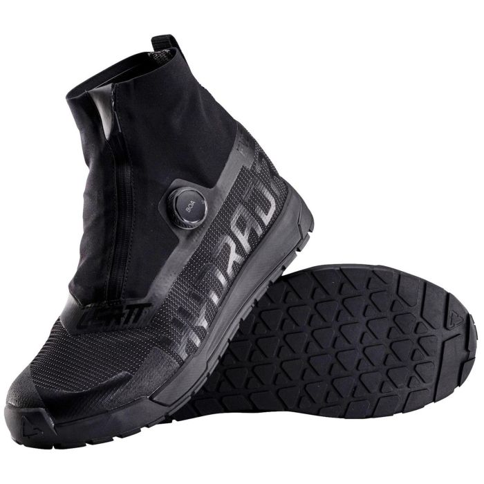Leatt HydraDri ProFlat 7.0 Boa Shoes - Black, 10.5