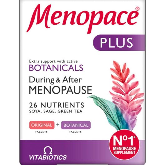 Menopace Vitabiotics Plus - 56 Tablets
