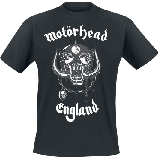 Motörhead T-Shirt - England - S to 5XL - for Men - black