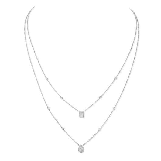 My Twin 2-Row 0.76cttw Diamond Necklace