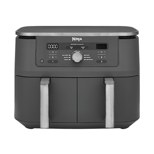 Ninja MAX 6-in-1 Dual Zone Air Fryer 9.5L in Gun Metal Grey | DZ400UK | by SharkNinja