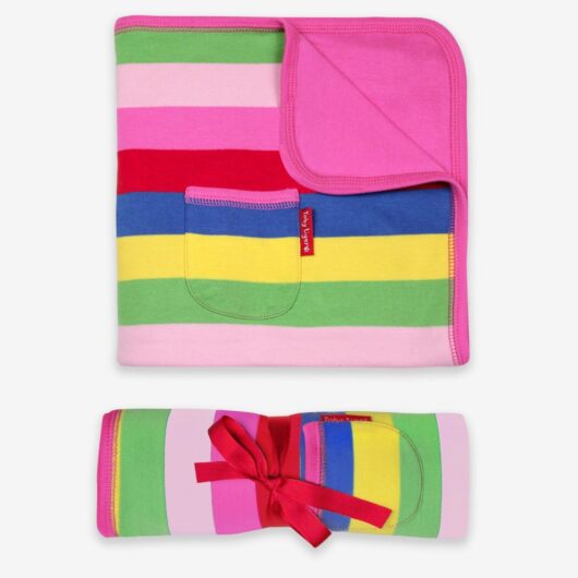 Organic Girly Stripe Blanket