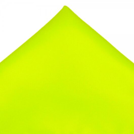 Plain Neon Lime Green Pocket Square Handkerchief