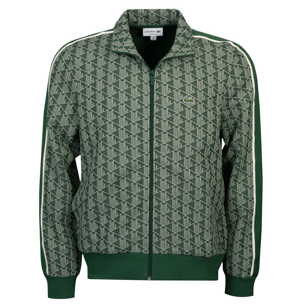 SH1368 Monogram Zip Sweatshirt