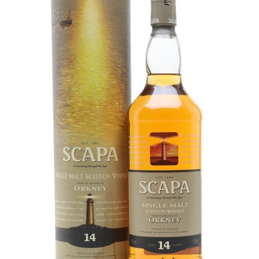 Scapa 14 Year Old / Litre Island Single Malt Scotch Whisky