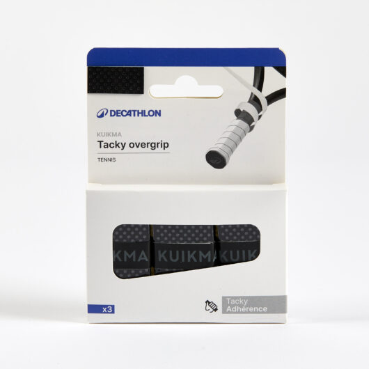 Tacky Tennis Overgrip Tri-pack - Black