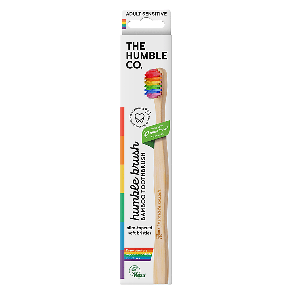 The Humble Co. Bamboo Toothbrush Adult Sensitive - Proud
