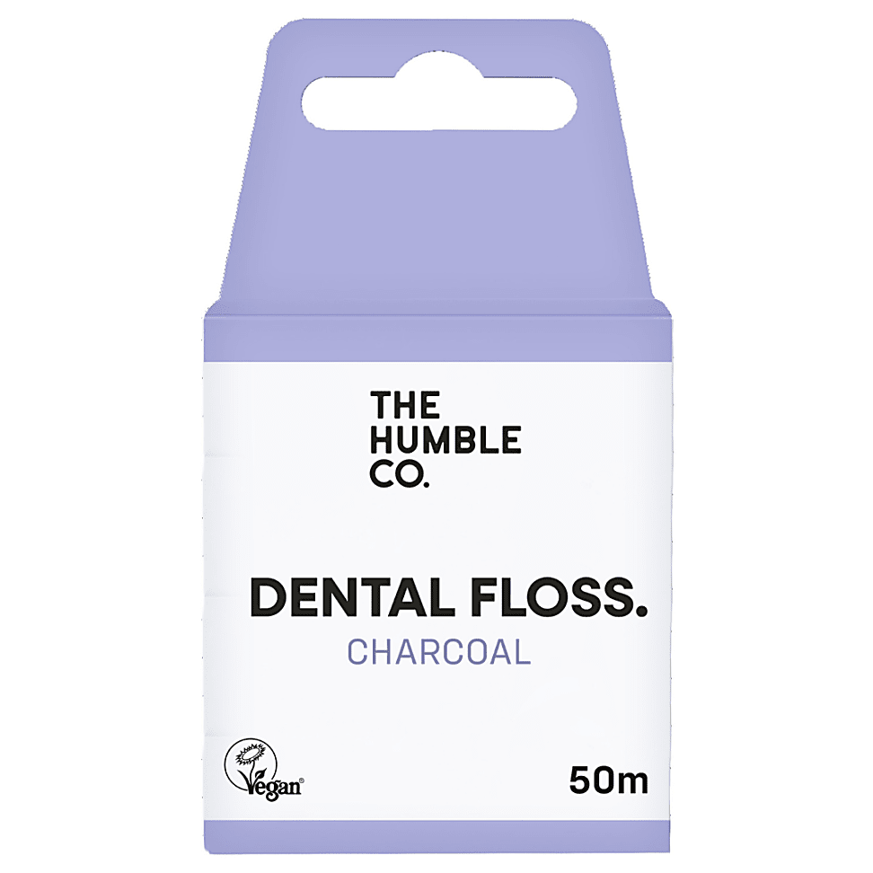 The Humble Co. Dental Floss Charcoal - 50 m