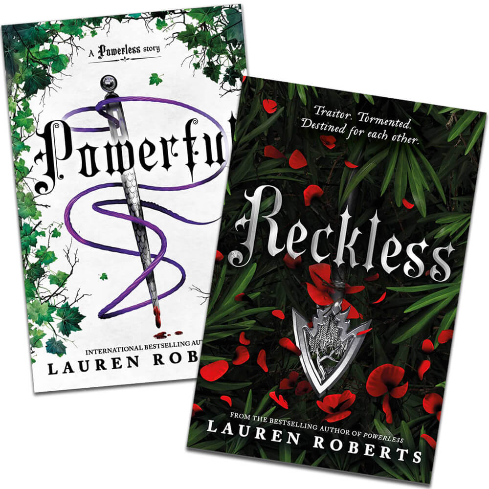 The Powerless Series: 2 Book Bundle by Lauren Roberts - Powerful & Reckless - TikTok Sensation