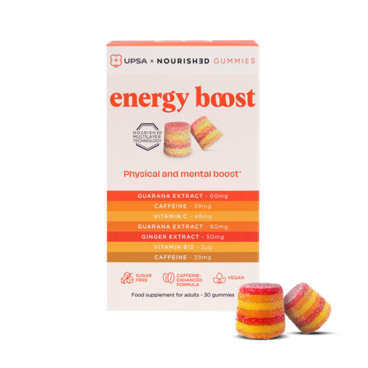 UPSA x Nourished Energy Boost 30 Gummies