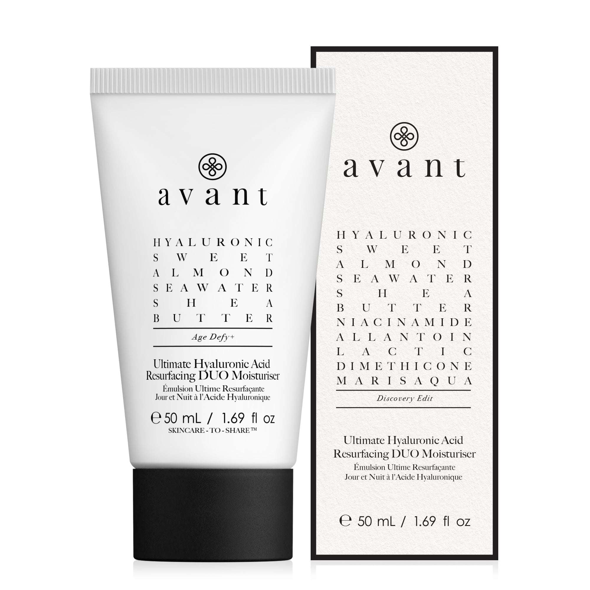 Ultimate Hyaluronic Acid Resurfacing DUO Moisturiser | Packaging: Travel Pack